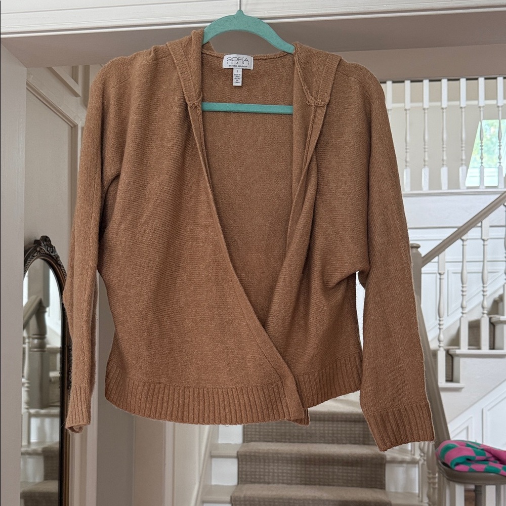 Sofia Jeans Hooded Cardigan